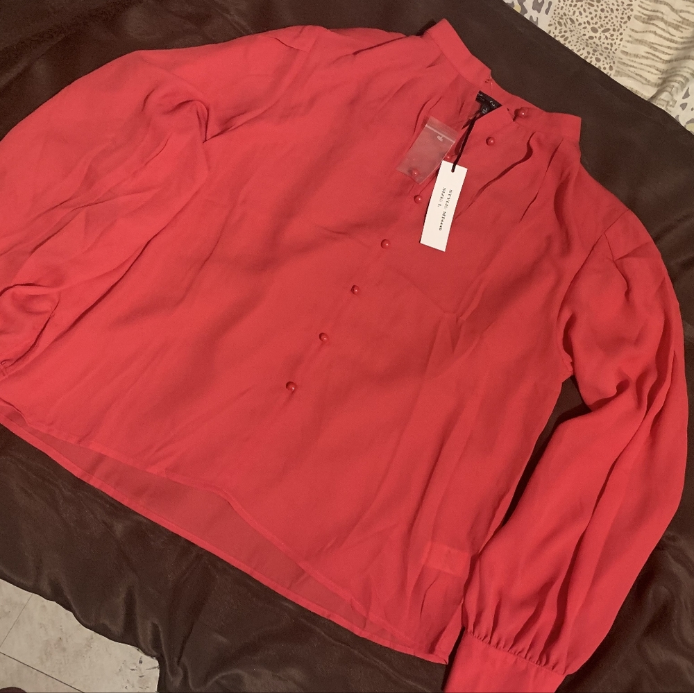 Red Blouse
